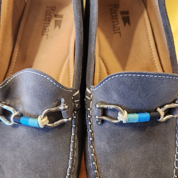 Riomar Men's Suede Loafers Size 13 - Picture 3 of 13
